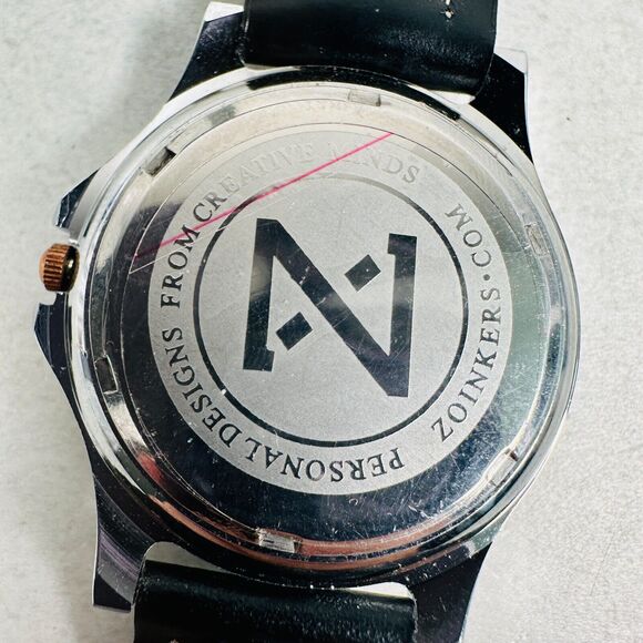 New Mexico State Watch Mens 38mm Aggies Red Two Town Leather Band New Battery - Picture 8 of 10